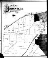 Boonville Left Atlas Cooper County 1877 Missouri Historical Map   0 0 0 